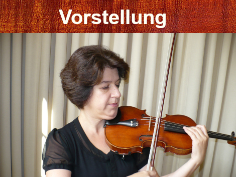 Violinleherein Ekaterina Umanskaya Vorstellung